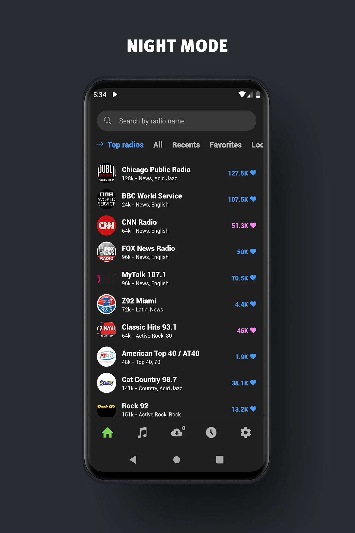 Radio USA screenshot